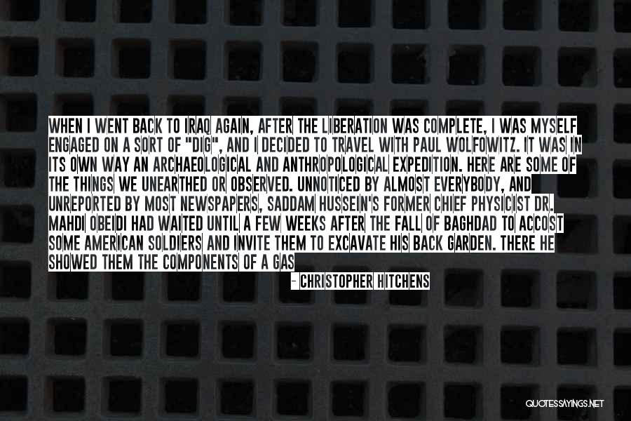 American Soldiers Quotes By Christopher Hitchens