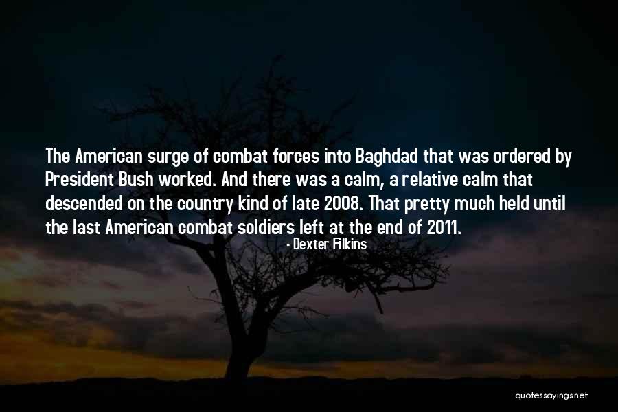 American Soldiers Quotes By Dexter Filkins