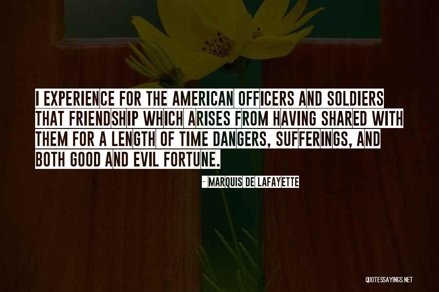 American Soldiers Quotes By Marquis De Lafayette