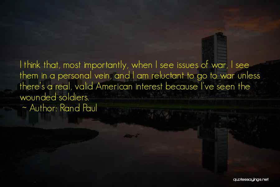 American Soldiers Quotes By Rand Paul