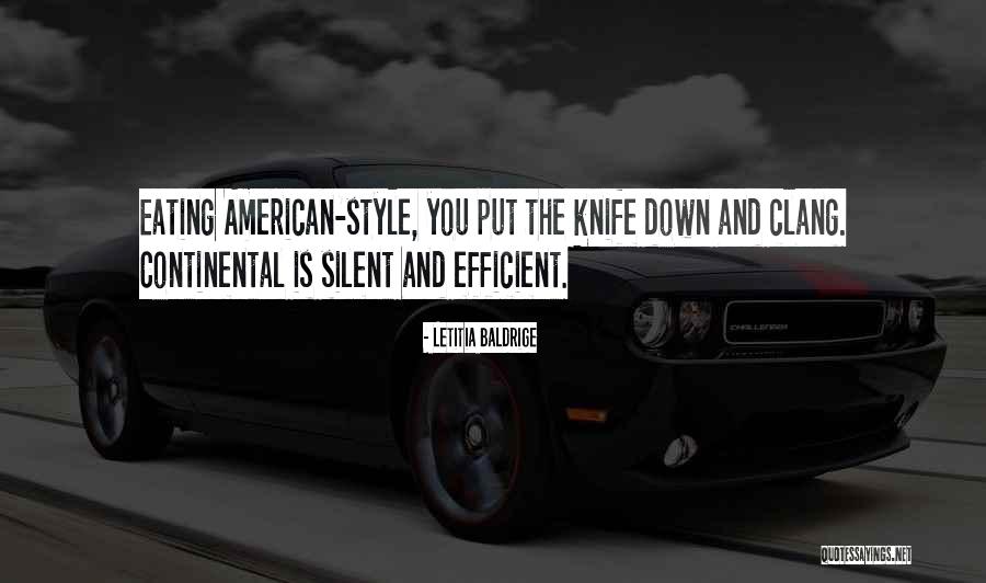 American Style Quotes By Letitia Baldrige American Style Quotes By Letitia Baldrige
