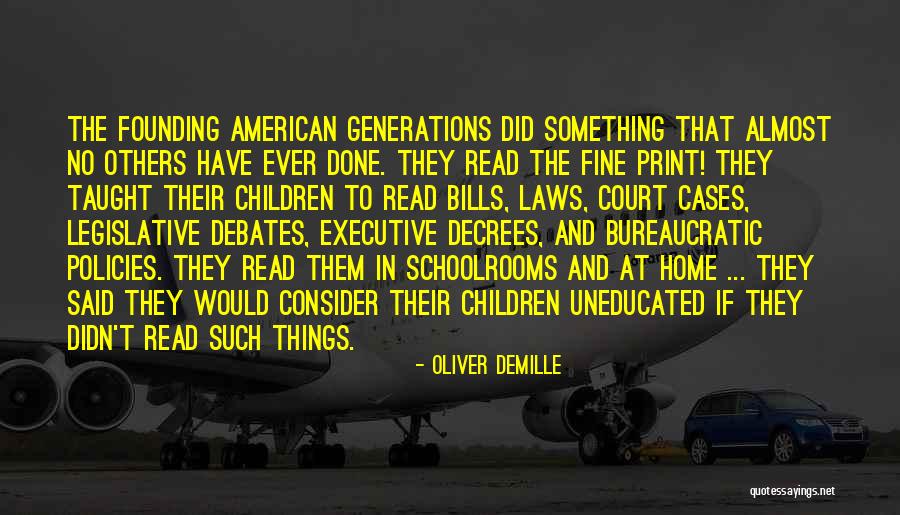American To Quotes By Oliver DeMille American To Quotes By Oliver DeMille