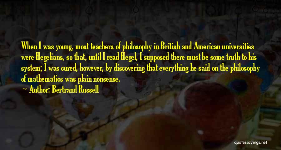 American Universities Quotes By Bertrand Russell