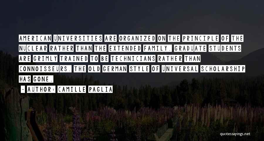 American Universities Quotes By Camille Paglia