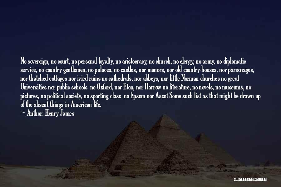 American Universities Quotes By Henry James