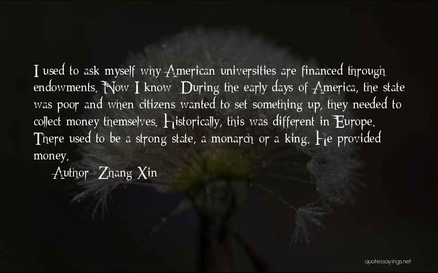American Universities Quotes By Zhang Xin