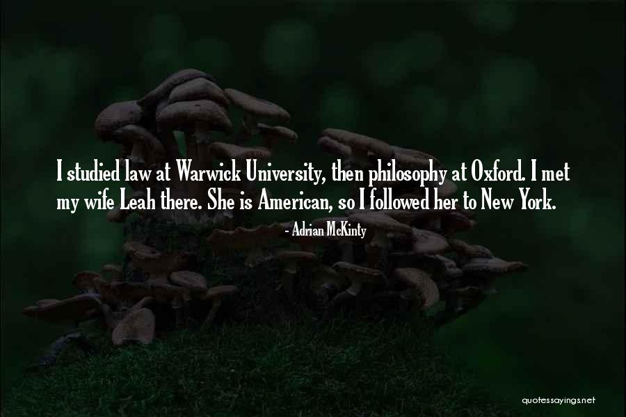 American University Quotes By Adrian McKinty American University Quotes By Adrian McKinty