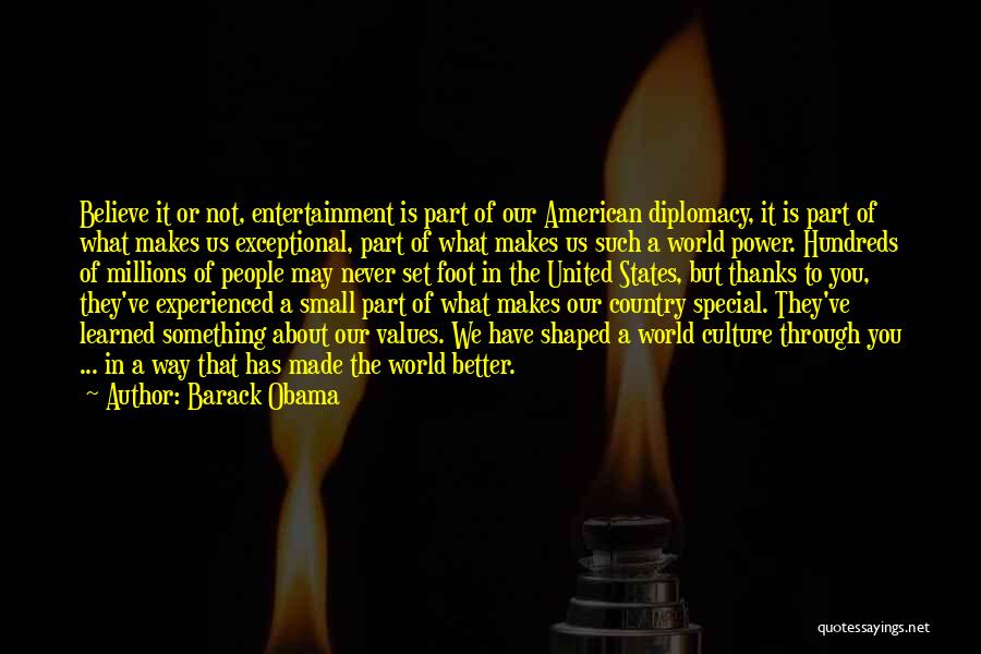 American Values Quotes By Barack Obama