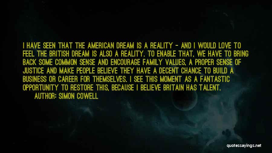 American Values Quotes By Simon Cowell