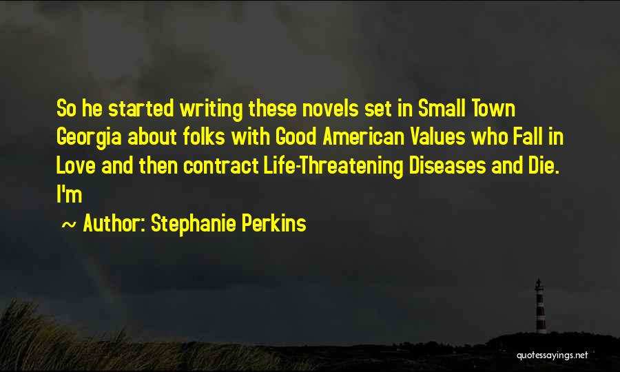 American Values Quotes By Stephanie Perkins