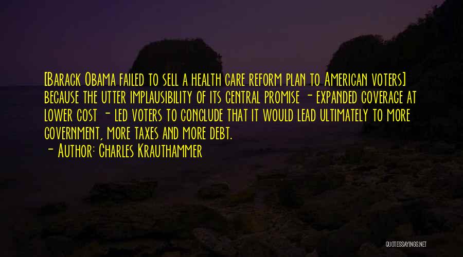 American Voters Quotes By Charles Krauthammer