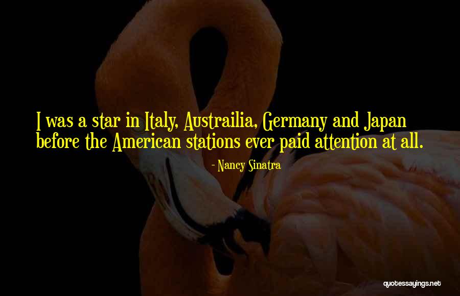 American Was Quotes By Nancy Sinatra American Was Quotes By Nancy Sinatra