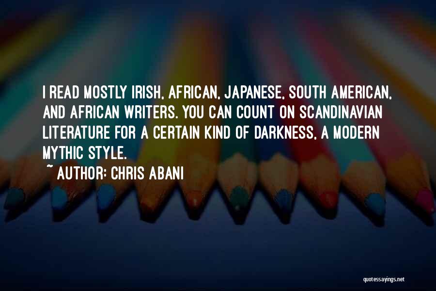 American Writers Quotes By Chris Abani