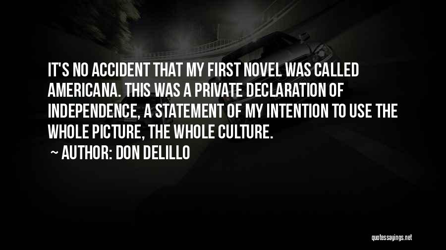 Americana Don Delillo Quotes By Don DeLillo