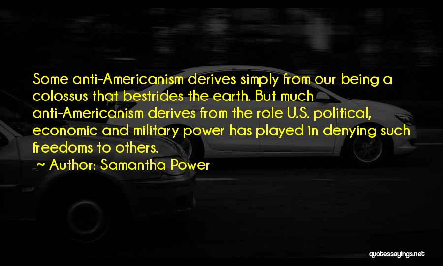 Americanism Quotes By Samantha Power