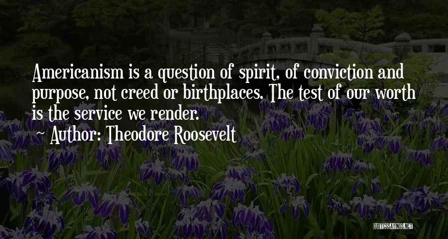 Americanism Quotes By Theodore Roosevelt