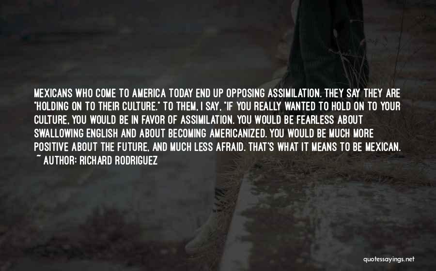 Americanized Quotes By Richard Rodriguez