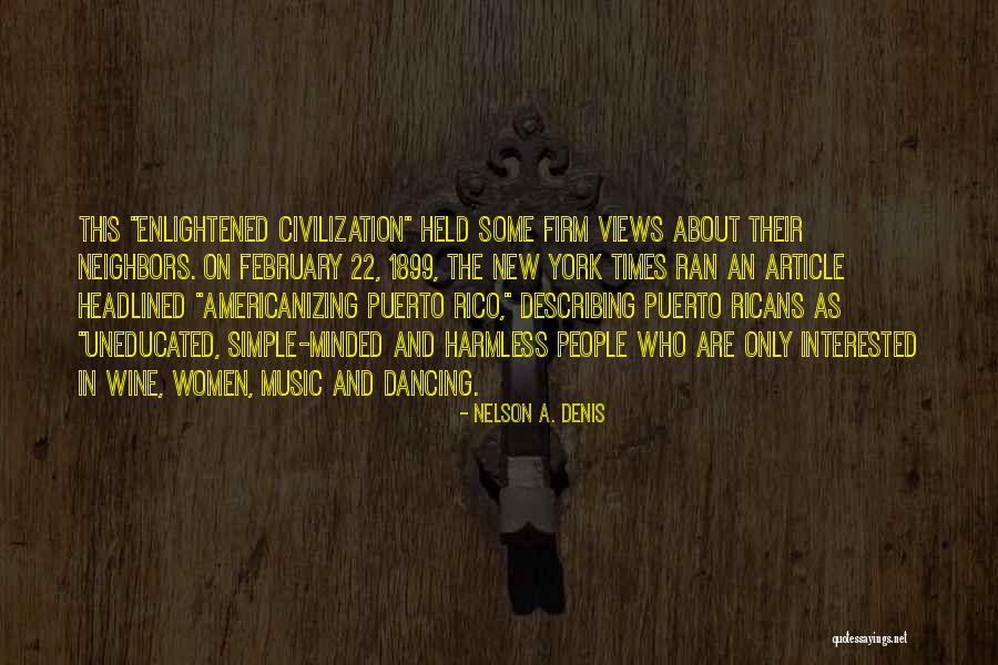 Americanizing Quotes By Nelson A. Denis