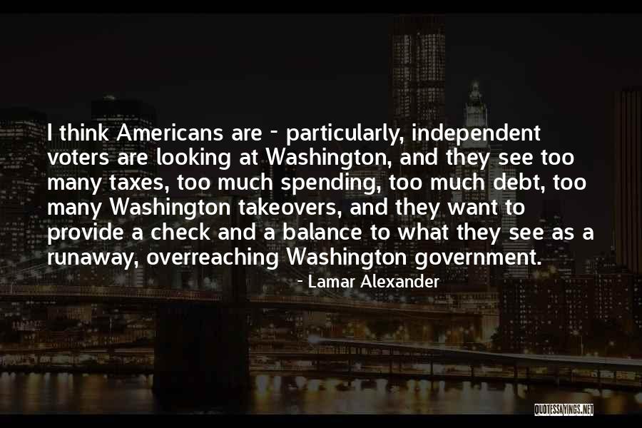 Americans In Debt Quotes By Lamar Alexander Americans In Debt Quotes By Lamar Alexander