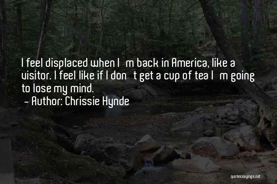 America's Cup Quotes By Chrissie Hynde