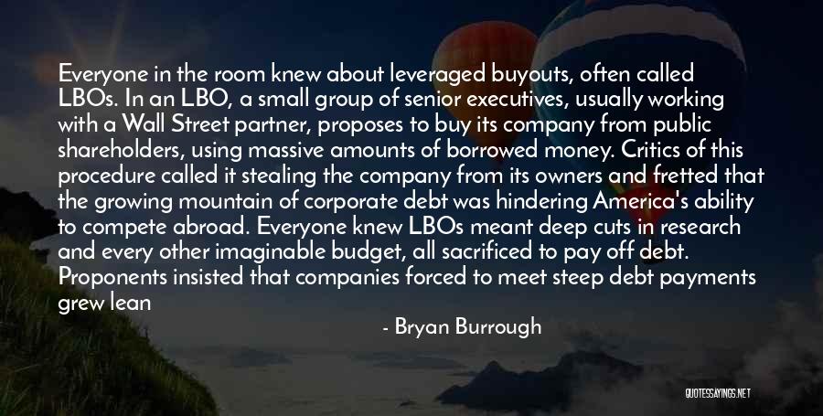 America's Debt Quotes By Bryan Burrough