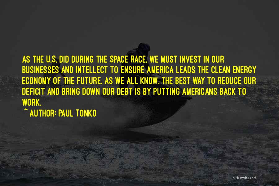 America's Debt Quotes By Paul Tonko