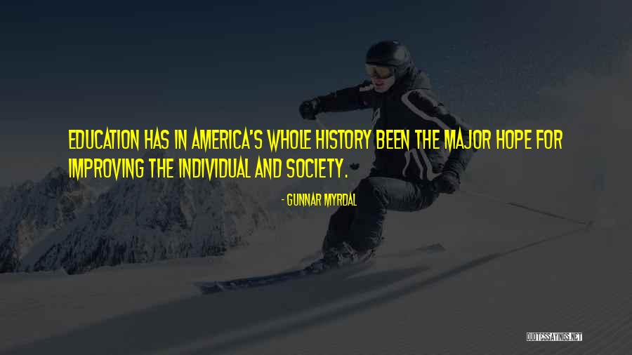 America's Education Quotes By Gunnar Myrdal America's Education Quotes By Gunnar Myrdal