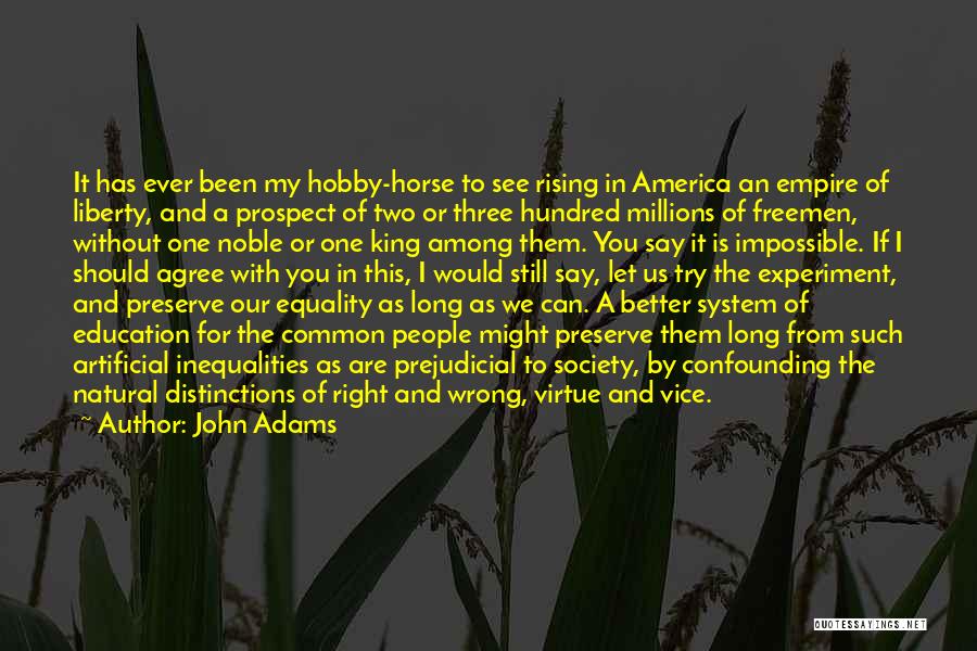 America's Education System Quotes By John Adams