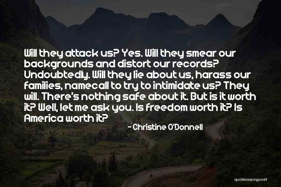 America's Freedom Quotes By Christine O'Donnell