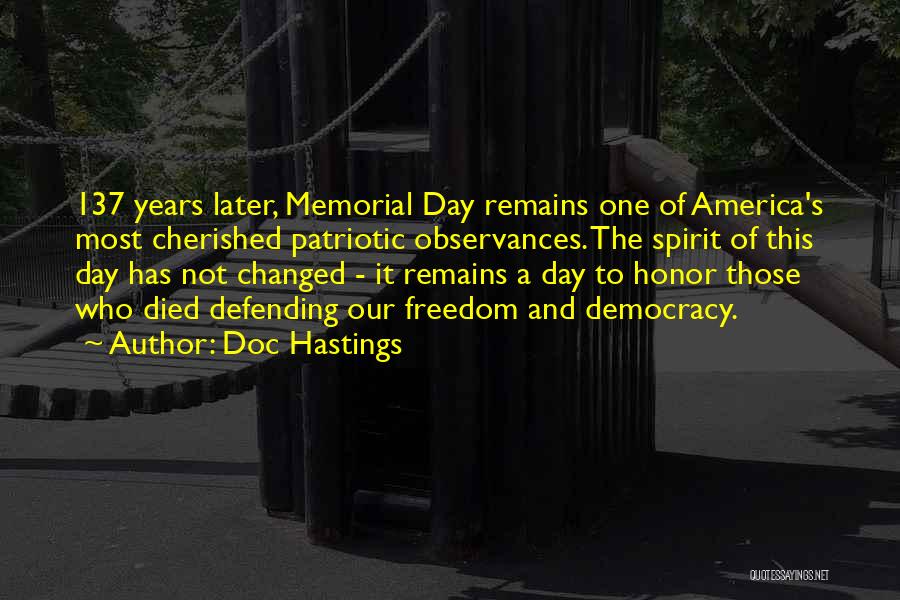 America's Freedom Quotes By Doc Hastings