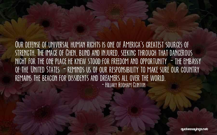 America's Freedom Quotes By Hillary Rodham Clinton