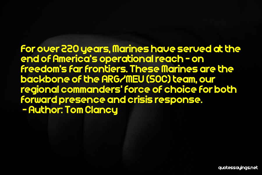 America's Freedom Quotes By Tom Clancy