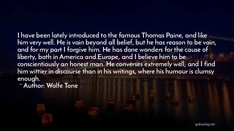 America's Most Famous Quotes By Wolfe Tone