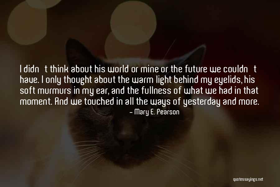 Americommerce Quotes By Mary E. Pearson Americommerce Quotes By Mary E. Pearson
