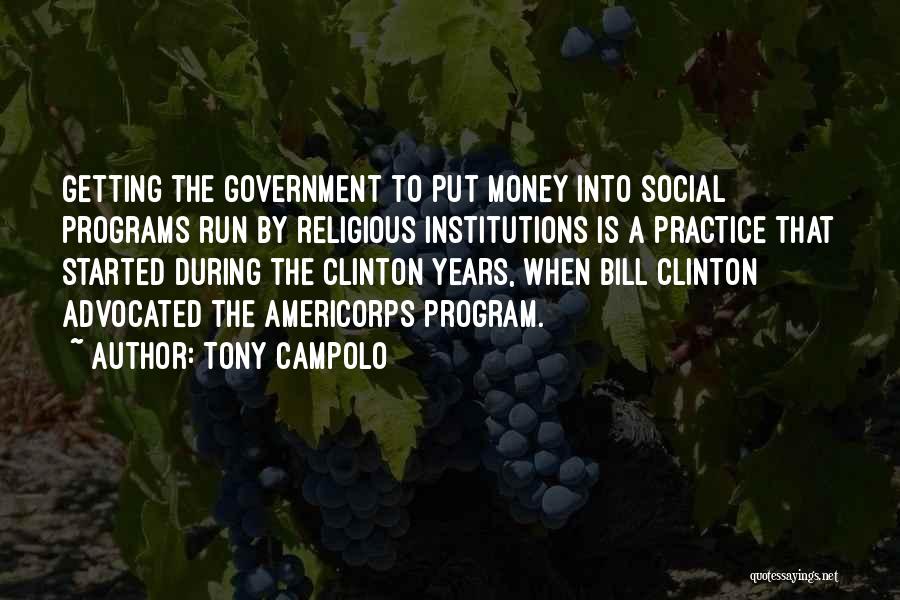 Americorps Quotes By Tony Campolo