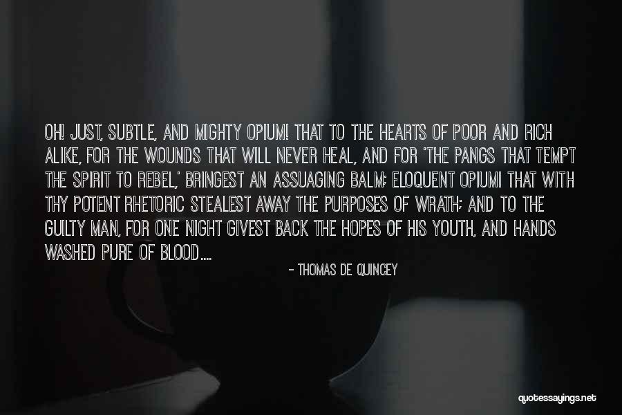 Amerikan Pastasi Quotes By Thomas De Quincey Amerikan Pastasi Quotes By Thomas De Quincey