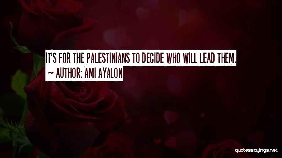 Ami Ayalon Quotes 500051