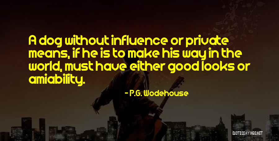 Amiability Quotes By P.G. Wodehouse