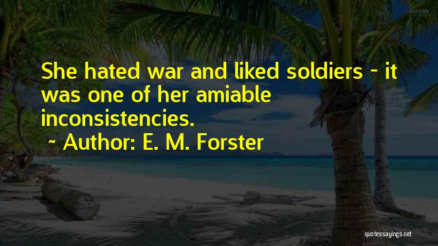 Amiable Quotes By E. M. Forster
