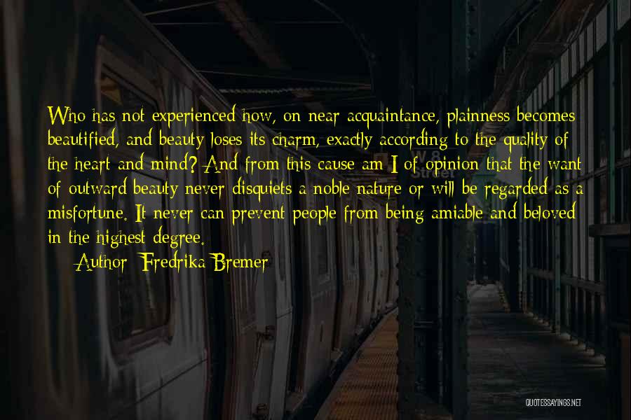 Amiable Quotes By Fredrika Bremer