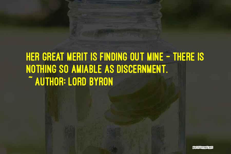 Amiable Quotes By Lord Byron