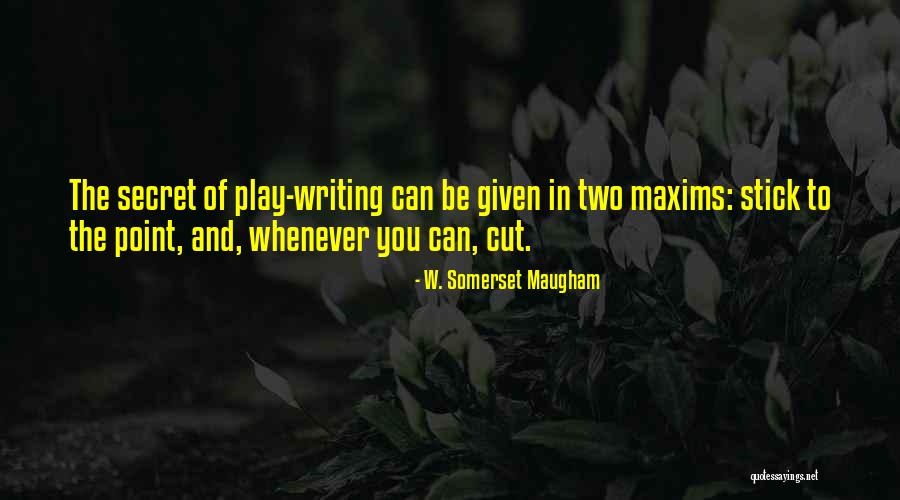 Amiben Herbicide Quotes By W. Somerset Maugham Amiben Herbicide Quotes By W. Somerset Maugham