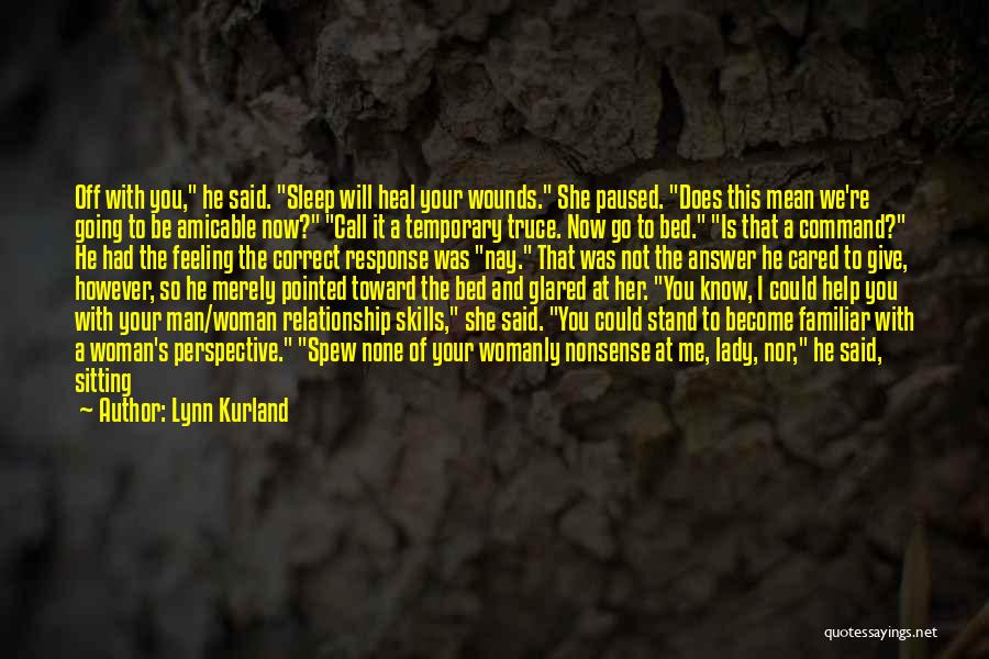 Amicable Quotes By Lynn Kurland