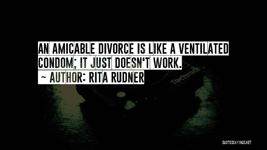 Amicable Quotes By Rita Rudner