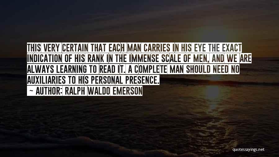 Amidor Fornaka Quotes By Ralph Waldo Emerson