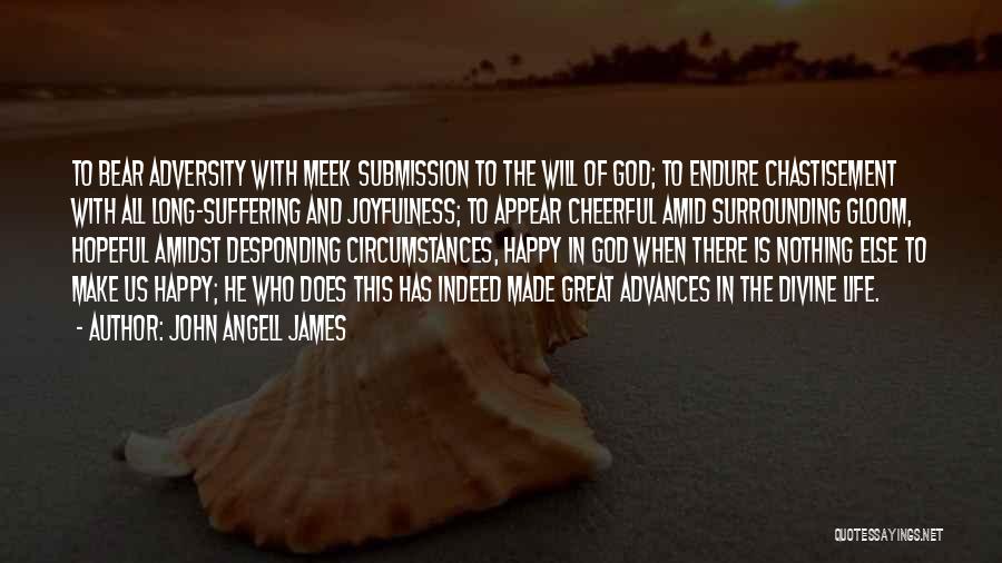 Amidst Adversity Quotes By John Angell James