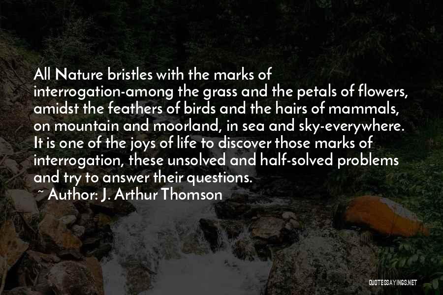 Amidst Nature Quotes By J. Arthur Thomson