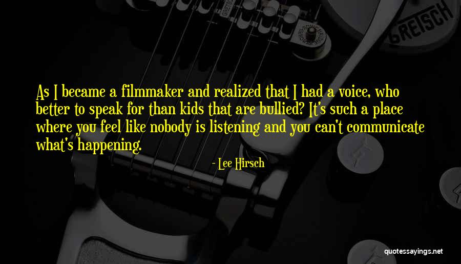 Amintire Lucian Quotes By Lee Hirsch Amintire Lucian Quotes By Lee Hirsch