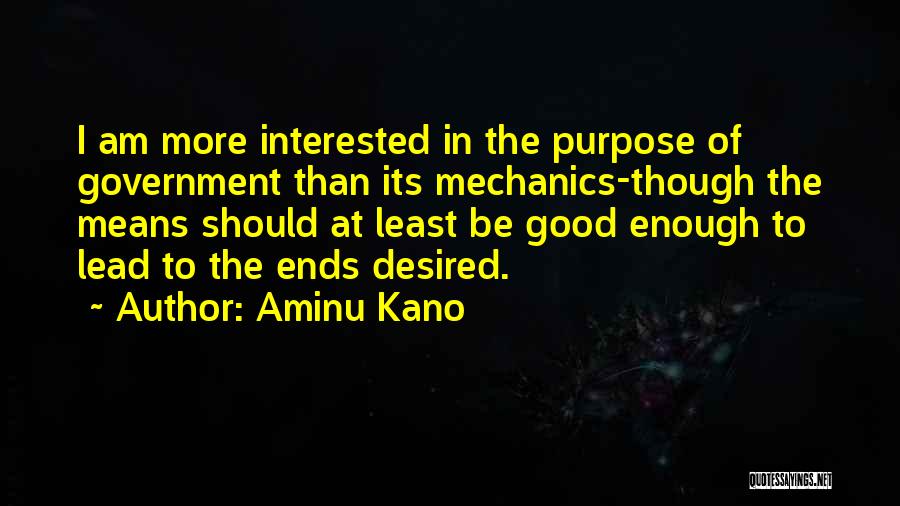 Aminu Kano Quotes 108383