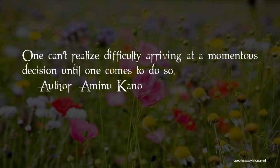 Aminu Kano Quotes 635730